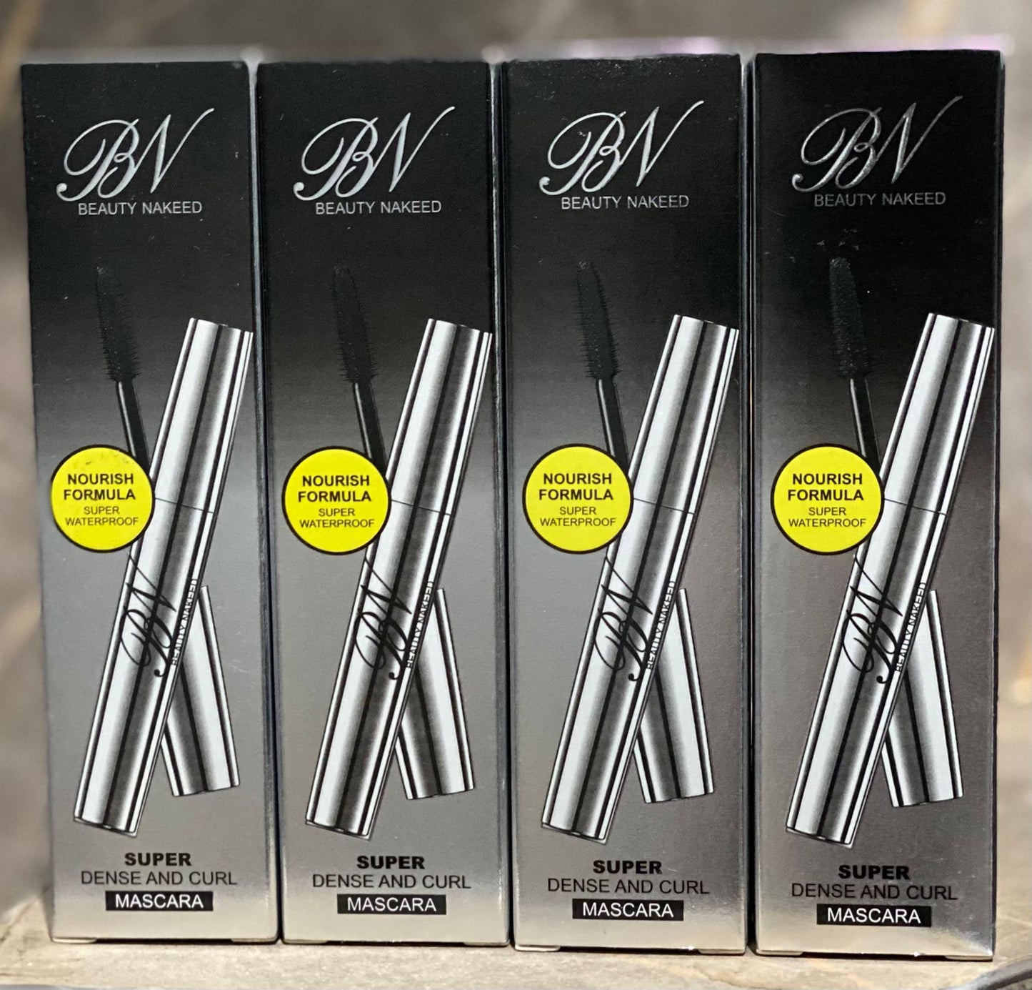BEAUTY NAKEED Super Dense & Curl Waterproof Mascara