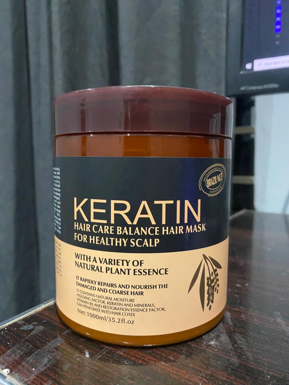 Keratin Repair Hair Mask | Deep Nourishing Treatment for Damaged Hair