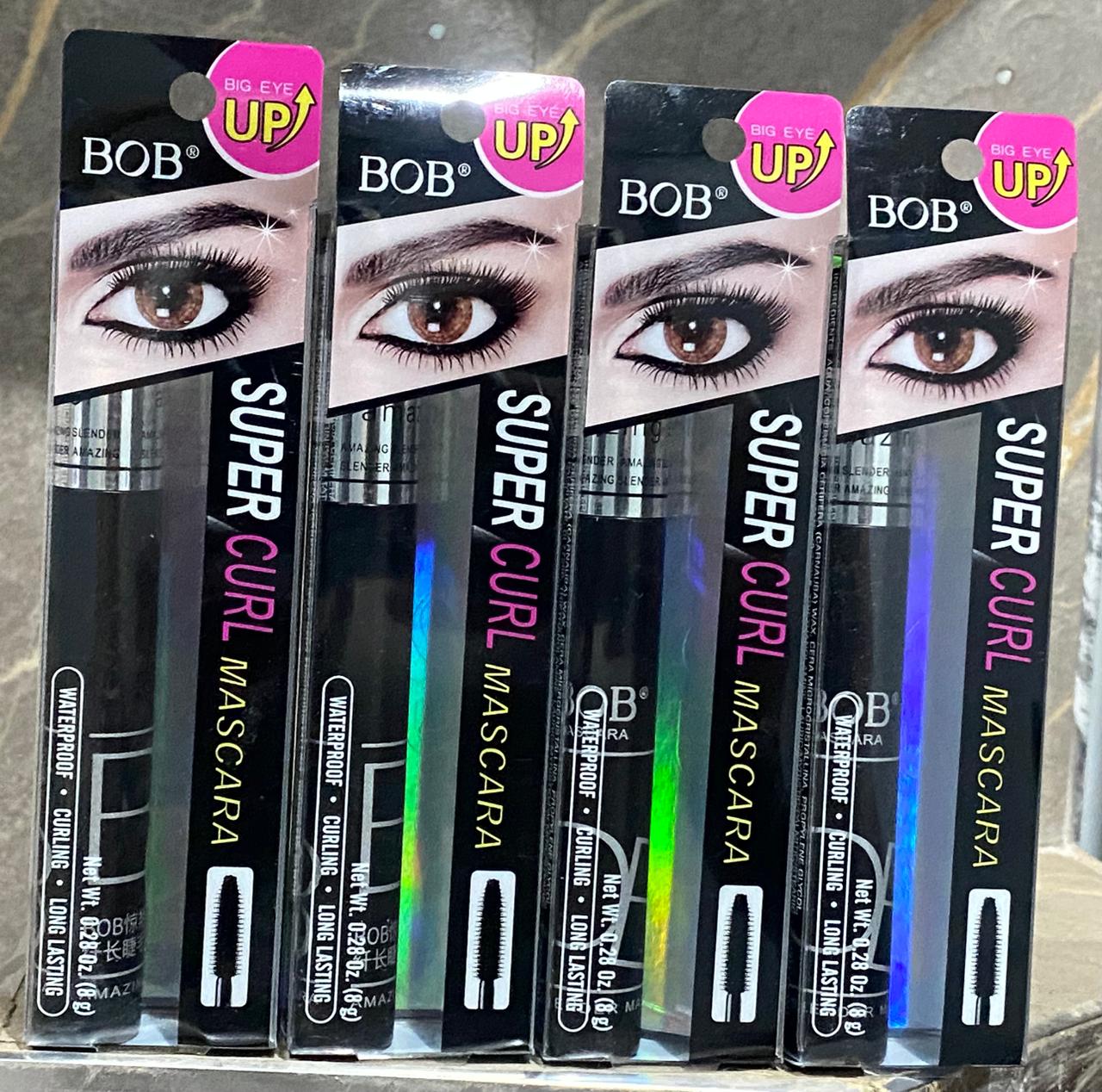 BOB Super Curl Mascara – Waterproof, Long Lasting & Big Eye Effect